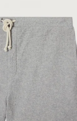 Herren American Vintage |Herren-Kurze Hose Koukoubay Grau Meliert