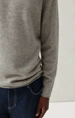 Herren American Vintage |Herrenpullover Ducksbay Grau Meliert