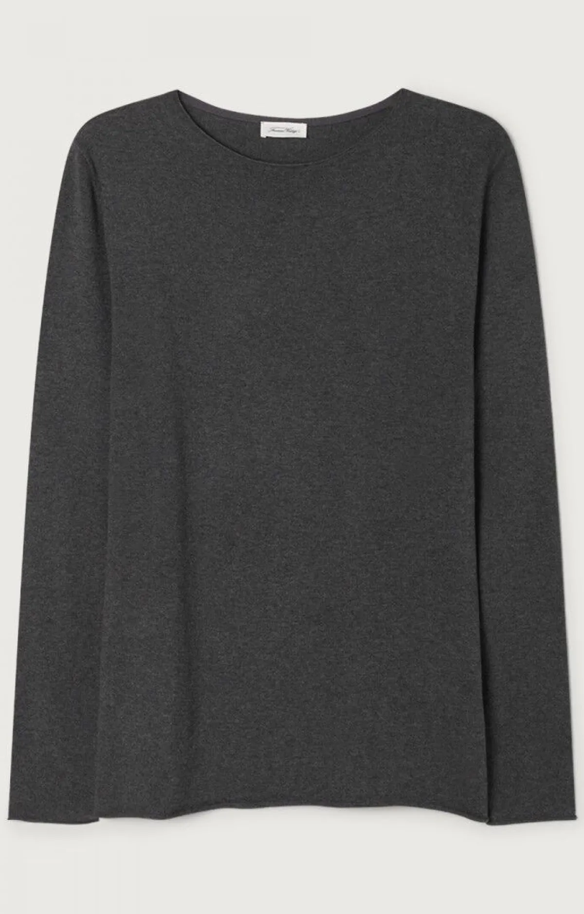 Herren American Vintage |Herrenpullover Marcel Anthrazit Meliert