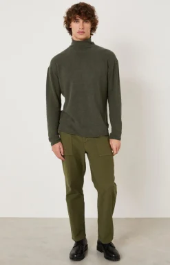 Herren American Vintage |Herrenpullover Marcel Reptil Multimeliert