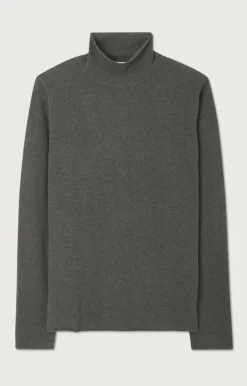 Herren American Vintage |Herrenpullover Marcel Anthrazit Meliert