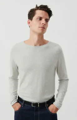 Herren American Vintage |Herrenpullover Marcel Vlies Meliert