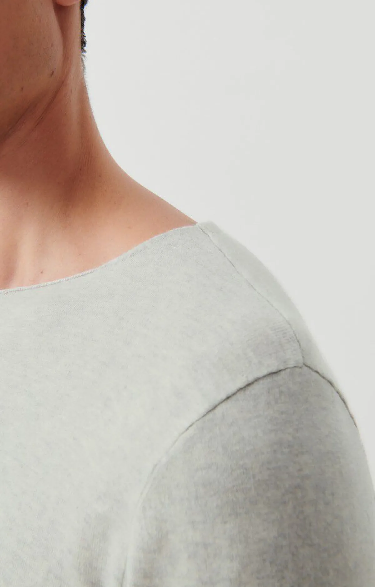 Herren American Vintage |Herrenpullover Marcel Vlies Meliert