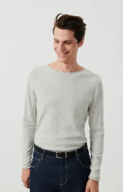 Herren American Vintage |Herrenpullover Marcel Vlies Meliert