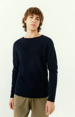 Herren American Vintage |Herrenpullover Marcel Navy