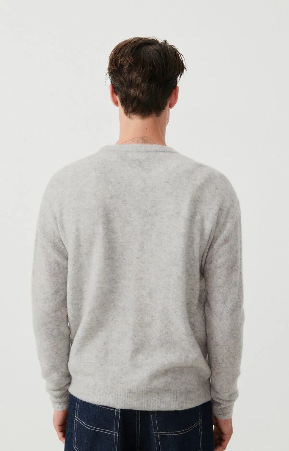 Herren American Vintage |Herrenpullover Razpark Vlies Meliert