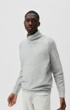 Herren American Vintage |Herrenpullover Razpark Vlies Meliert