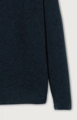 Herren American Vintage |Herrenpullover Razpark Abysse Meliert