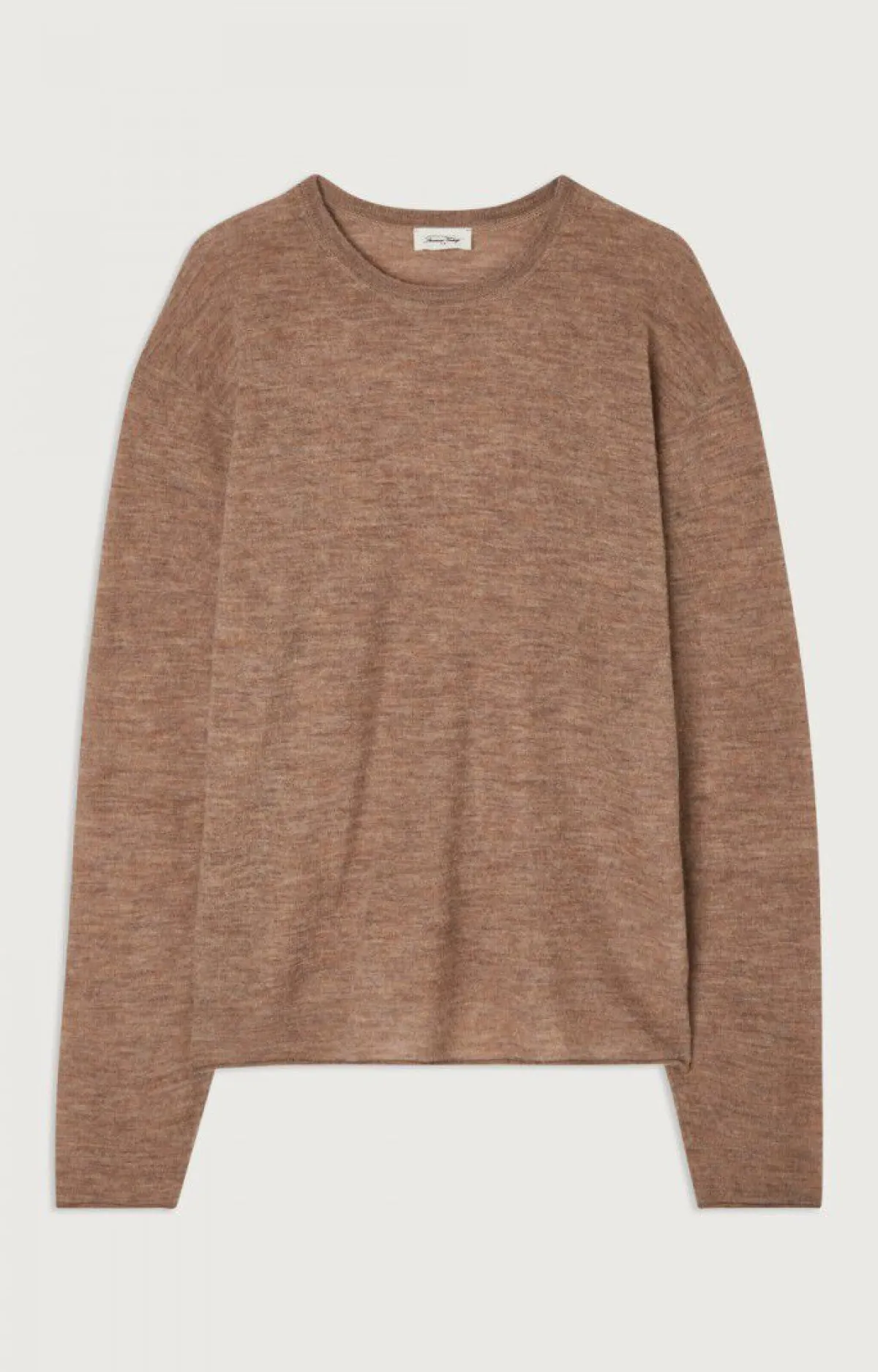 Herren American Vintage |Herrenpullover Zyrobow Noisettine Multimeliert