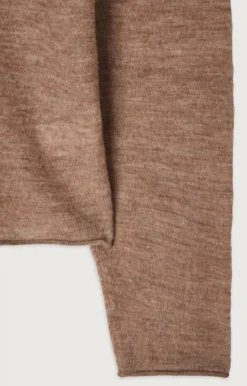 Herren American Vintage |Herrenpullover Zyrobow Noisettine Multimeliert