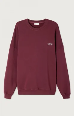 Herren American Vintage |Herrensweatshirt Izubird Huckleberry Vintage