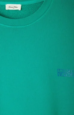 Herren American Vintage |Herrensweatshirt Izubird Diabolo Minze Vintage