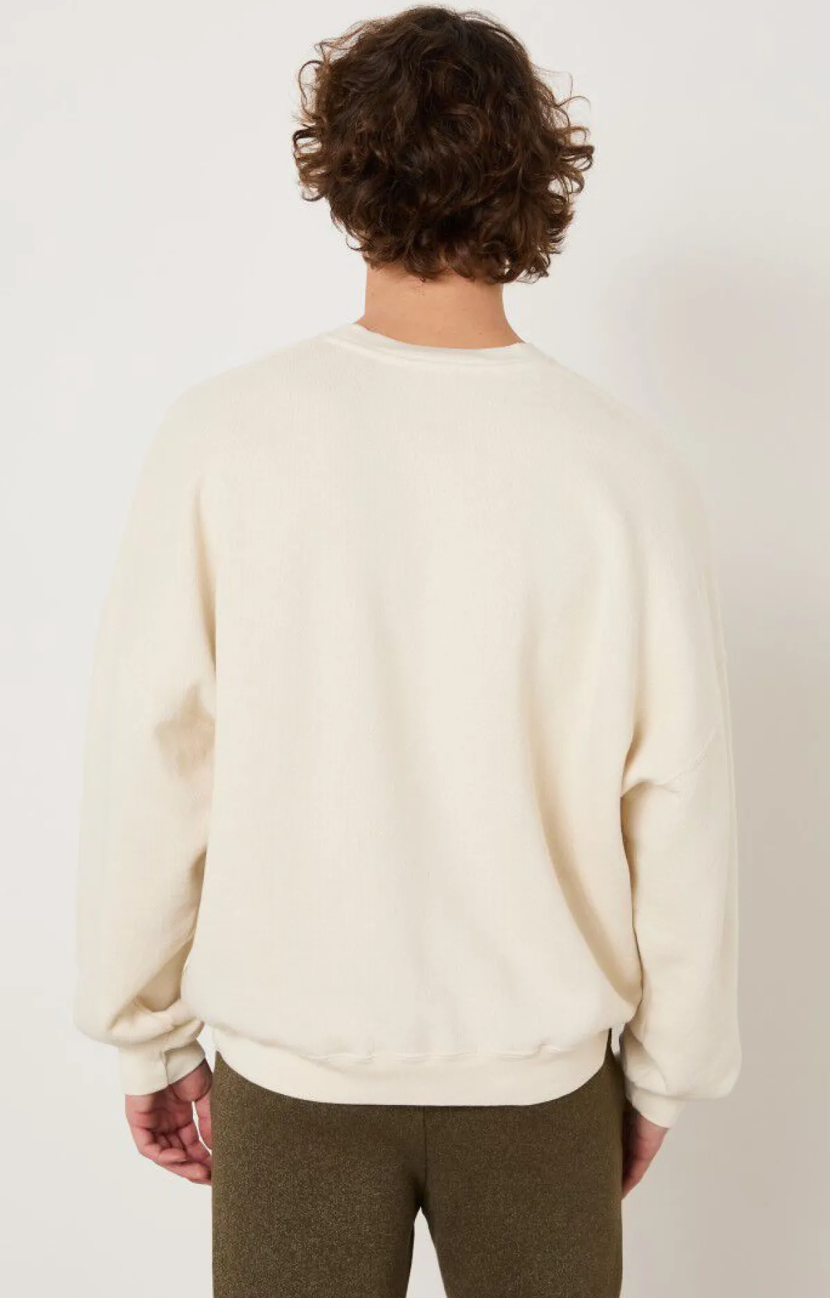 Herren American Vintage |Herrensweatshirt Xybay Ecru