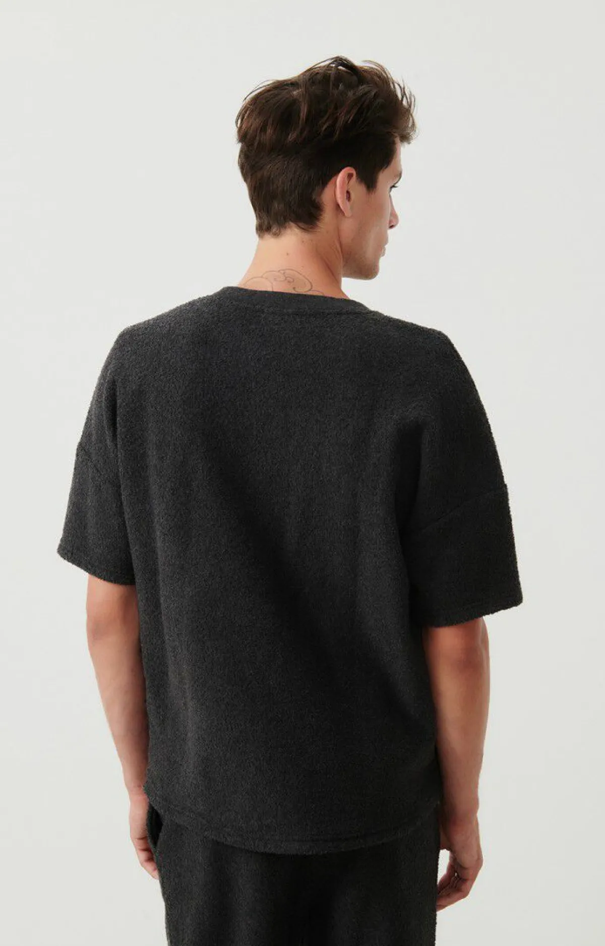 Herren American Vintage |Herren-T-Shirt Bobypark Anthrazit Meliert