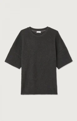 Herren American Vintage |Herren-T-Shirt Bobypark Anthrazit Meliert