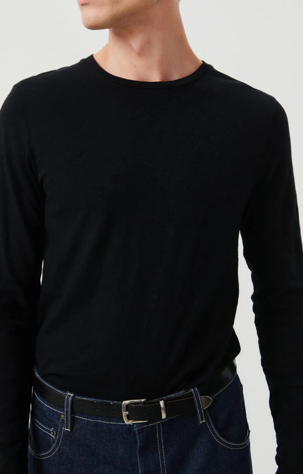 Herren American Vintage |Herren-T-Shirt Bysapick Schwarz