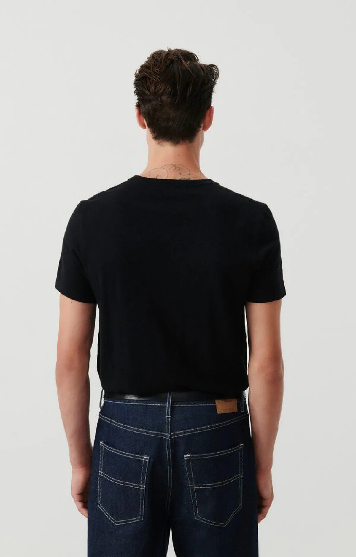 Herren American Vintage |Herren-T-Shirt Bysapick Schwarz