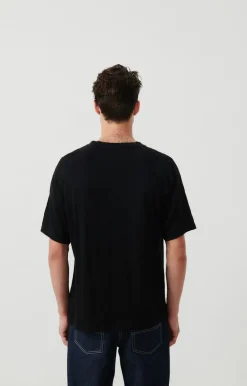 Herren American Vintage |Herren-T-Shirt Bysapick Schwarz