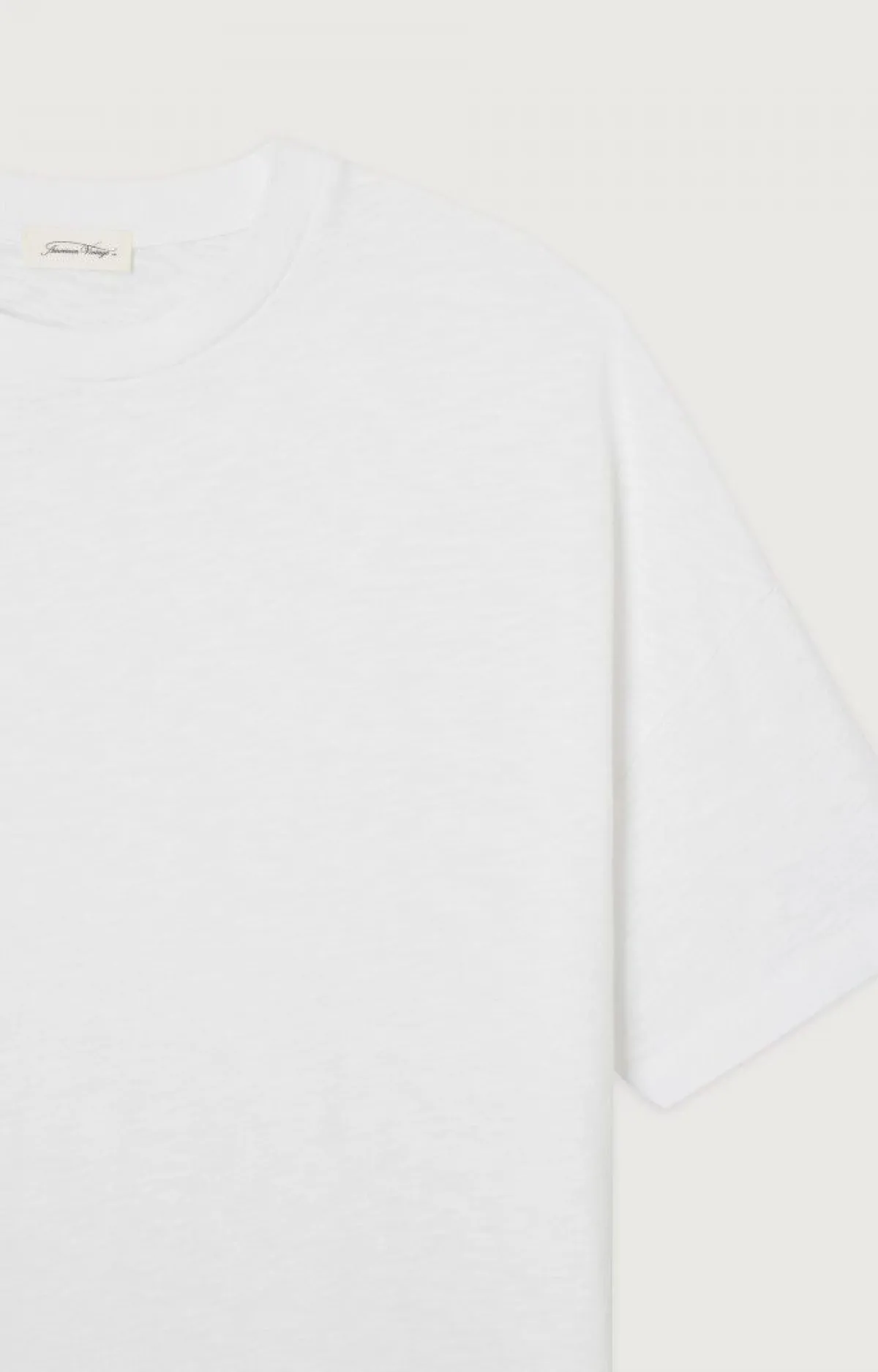 Herren American Vintage |Herren-T-Shirt Bysapick Weiss
