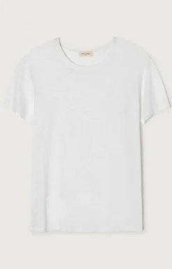 Herren American Vintage |Herren-T-Shirt Bysapick Weiss