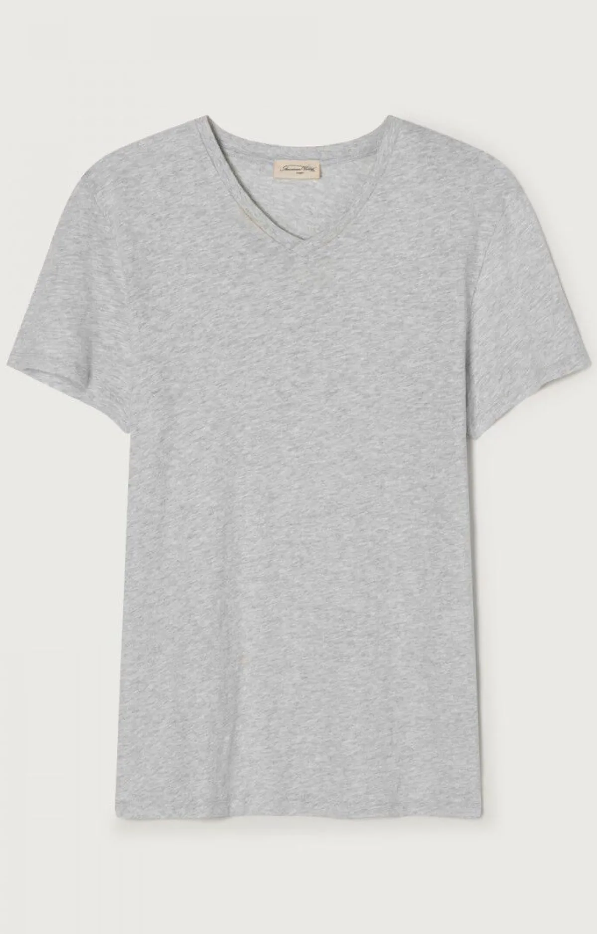 Herren American Vintage |Herren-T-Shirt Bysapick Vlies Meliert