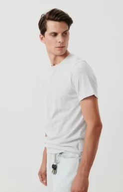 Herren American Vintage |Herren-T-Shirt Bysapick Vlies Meliert
