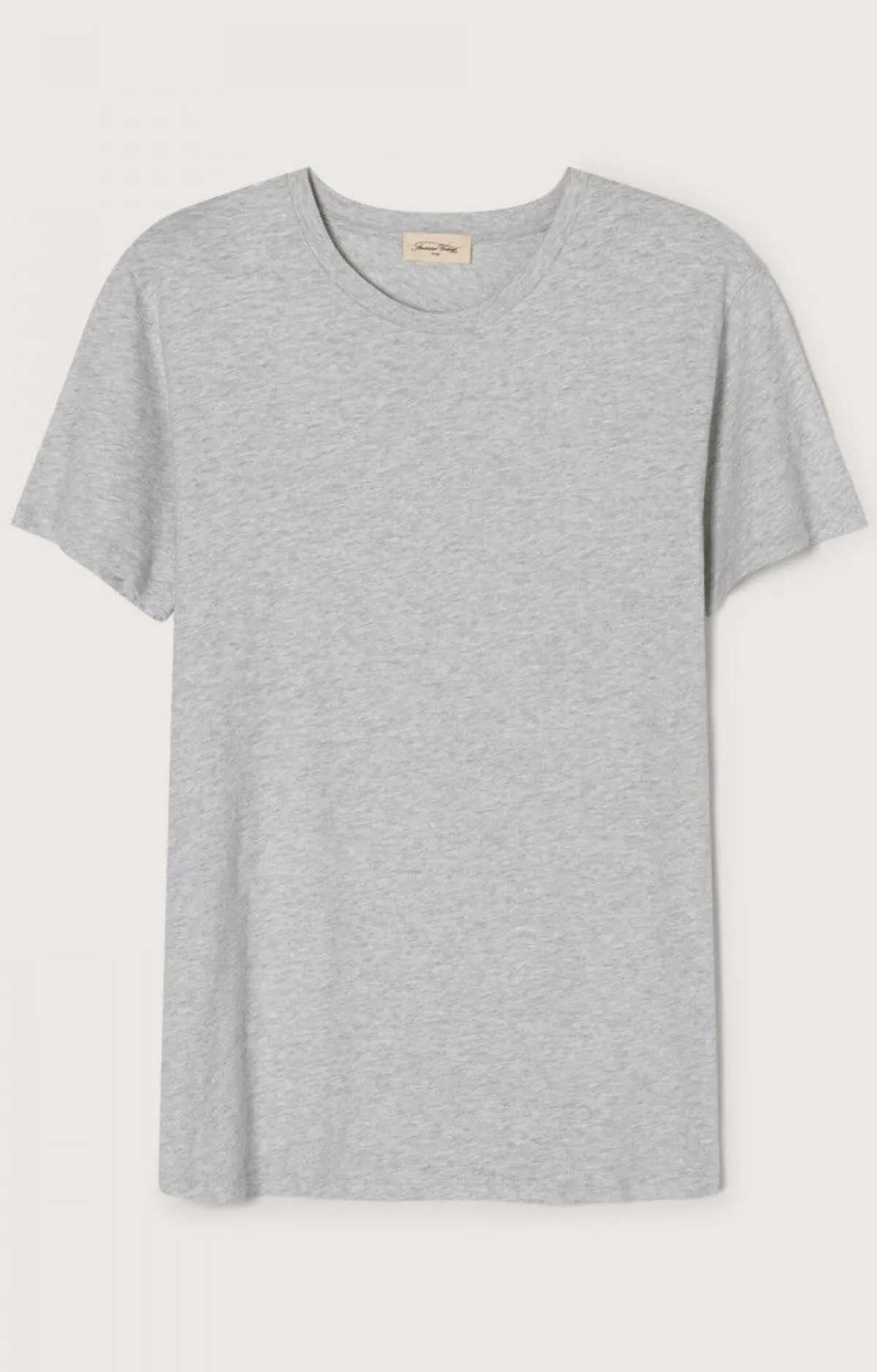 Herren American Vintage |Herren-T-Shirt Bysapick Vlies Meliert