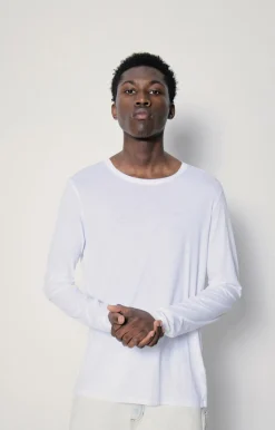 Herren American Vintage |Herren-T-Shirt Decatur Weiss