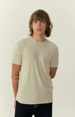 Herren American Vintage |Herren-T-Shirt Decatur Greige