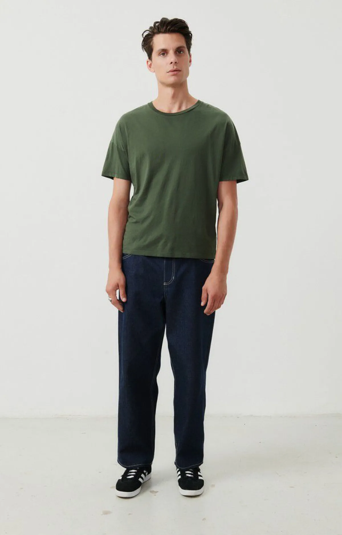 Herren American Vintage |Herren-T-Shirt Decatur Army