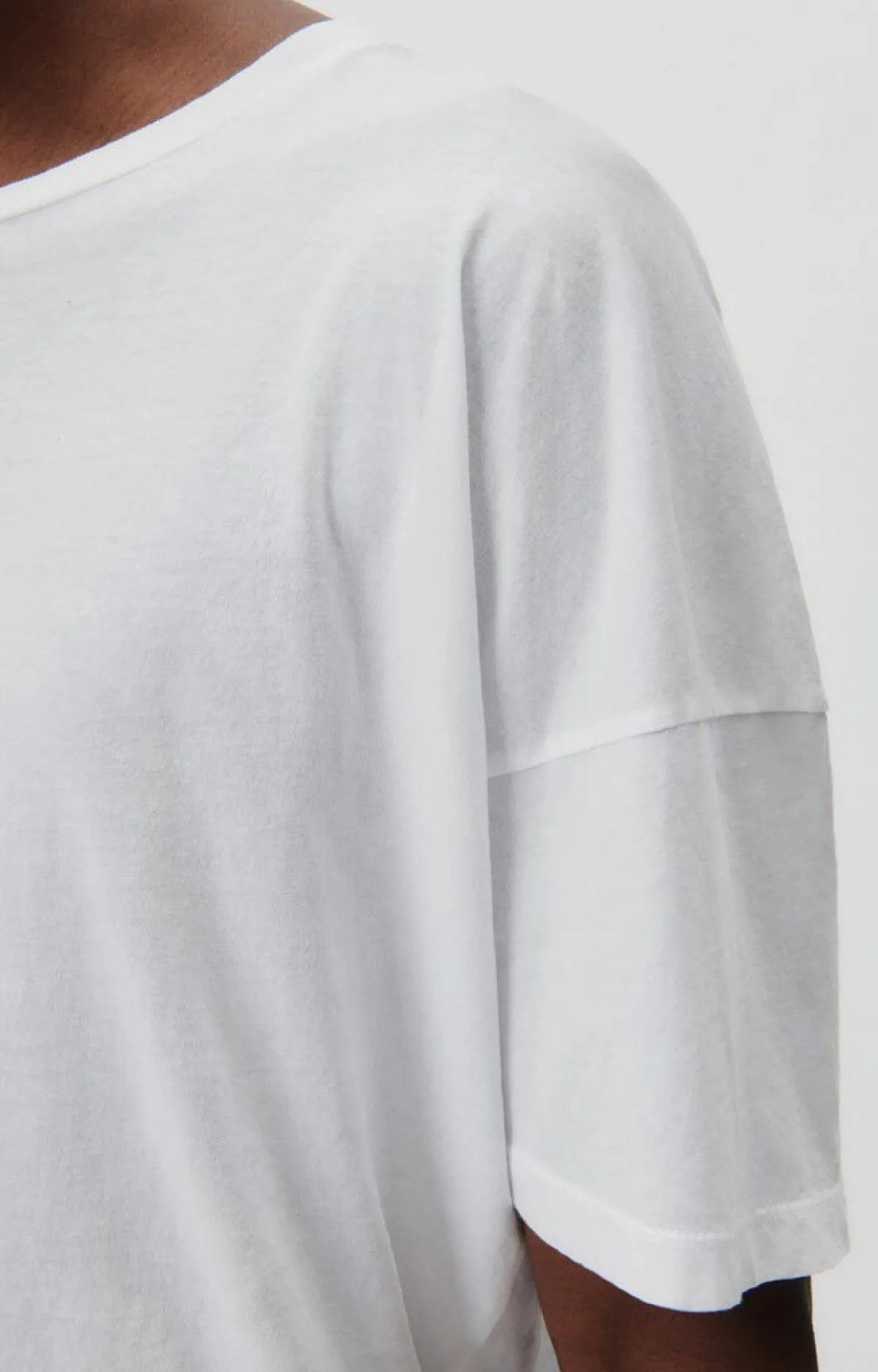 Herren American Vintage |Herren-T-Shirt Decatur Weiss