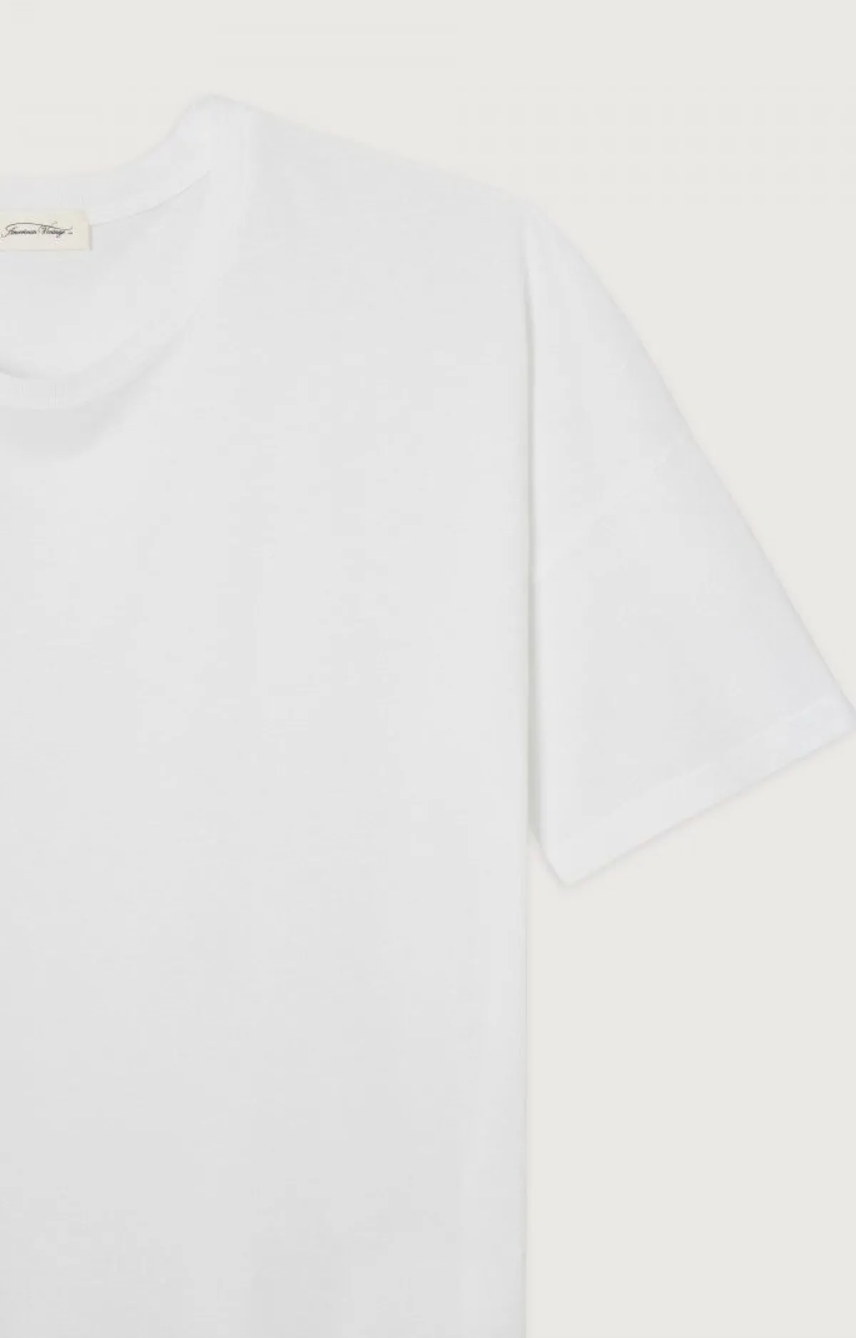 Herren American Vintage |Herren-T-Shirt Decatur Weiss