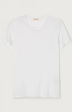 Herren American Vintage |Herren-T-Shirt Decatur Weiss