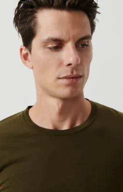 Herren American Vintage |Herren-T-Shirt Decatur Khaki