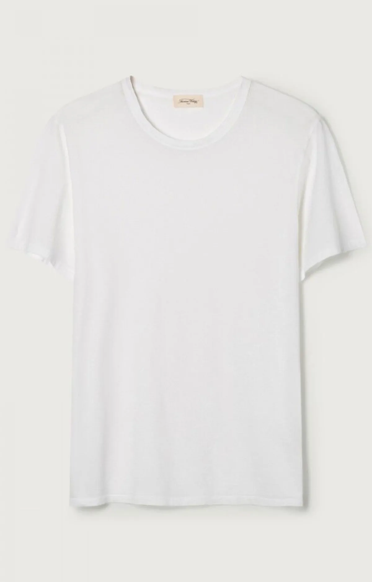 Herren American Vintage |Herren-T-Shirt Decatur Weiss