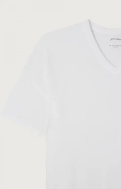 Herren American Vintage |Herren-T-Shirt Devon Weiss