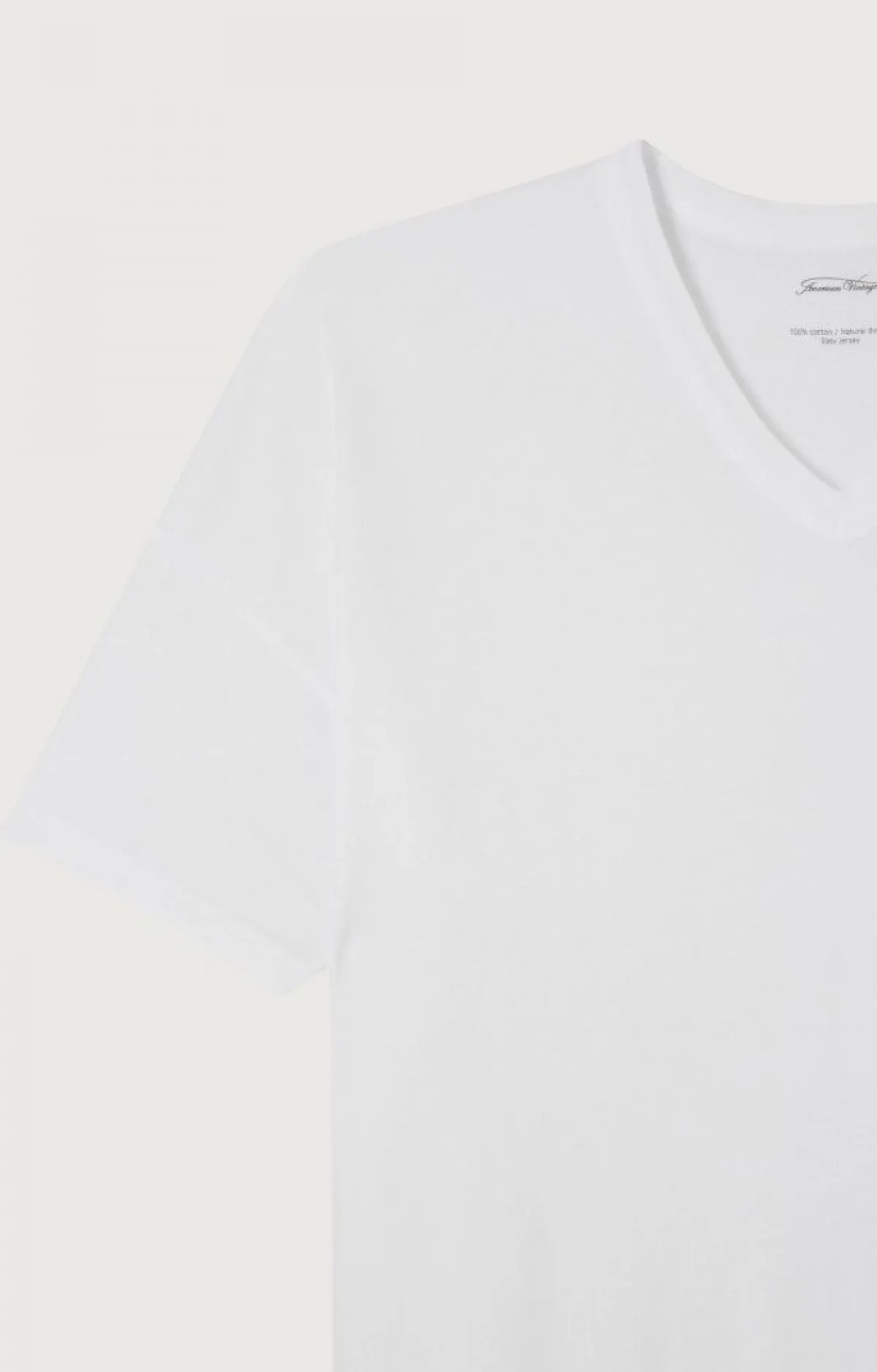 Herren American Vintage |Herren-T-Shirt Devon Weiss