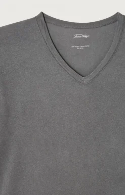 Herren American Vintage |Herren-T-Shirt Devon Schiefer Vintage