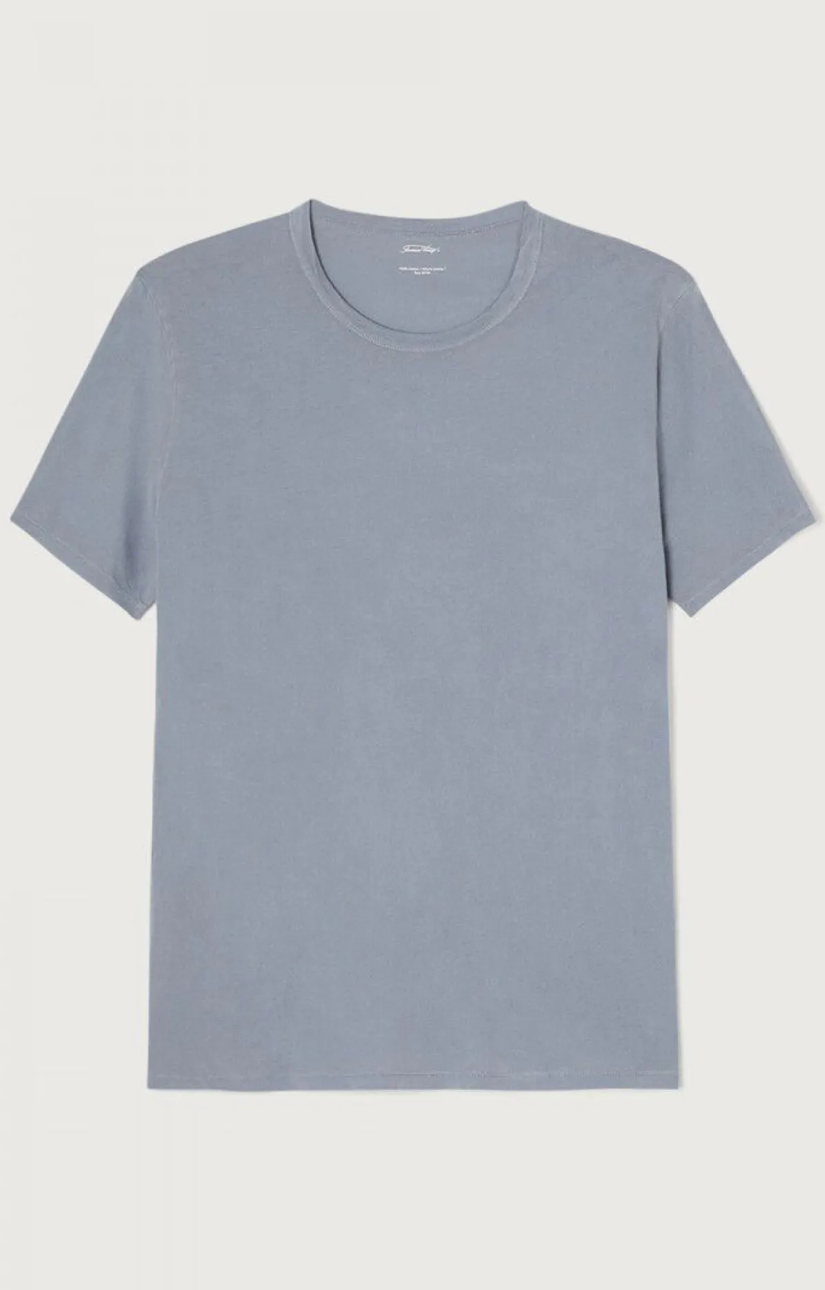 Herren American Vintage |Herren-T-Shirt Devon Blau Grau Vintage