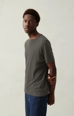 Herren American Vintage |Herren-T-Shirt Devon Schiefer Vintage