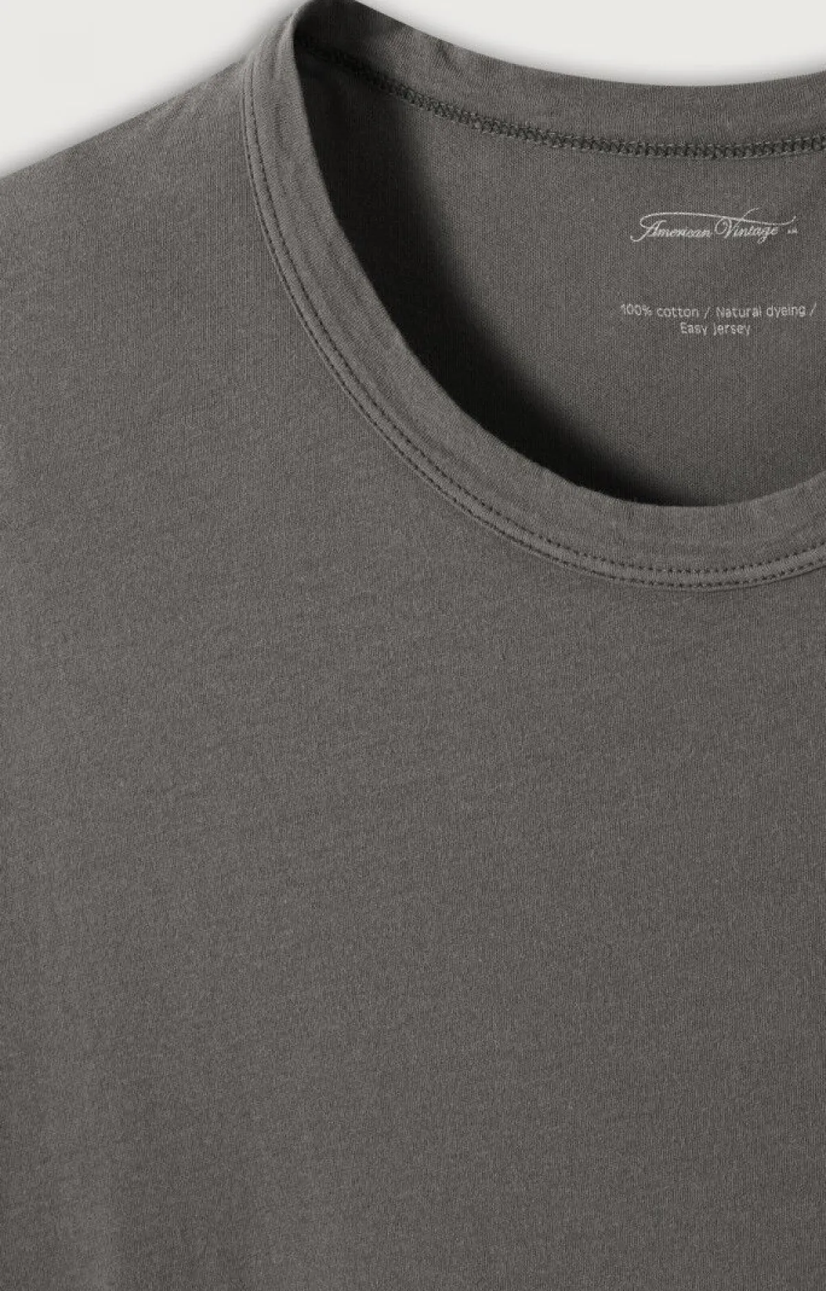 Herren American Vintage |Herren-T-Shirt Devon Schiefer Vintage