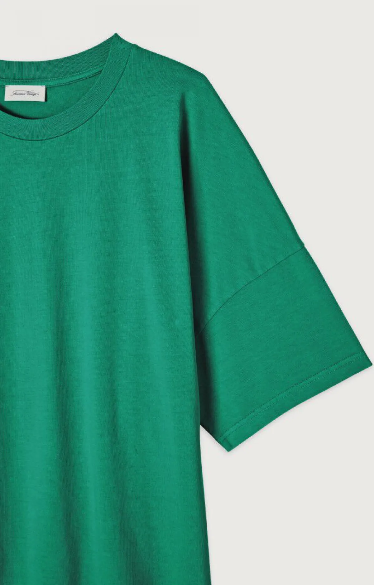 Herren American Vintage |Herren-T-Shirt Fizvalley Chlorophyll Vintage