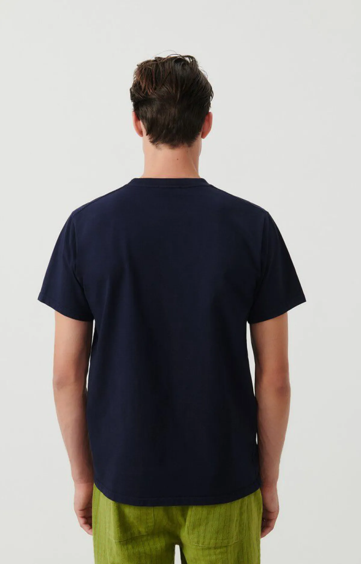 Herren American Vintage |Herren-T-Shirt Fizvalley Navy Vintage