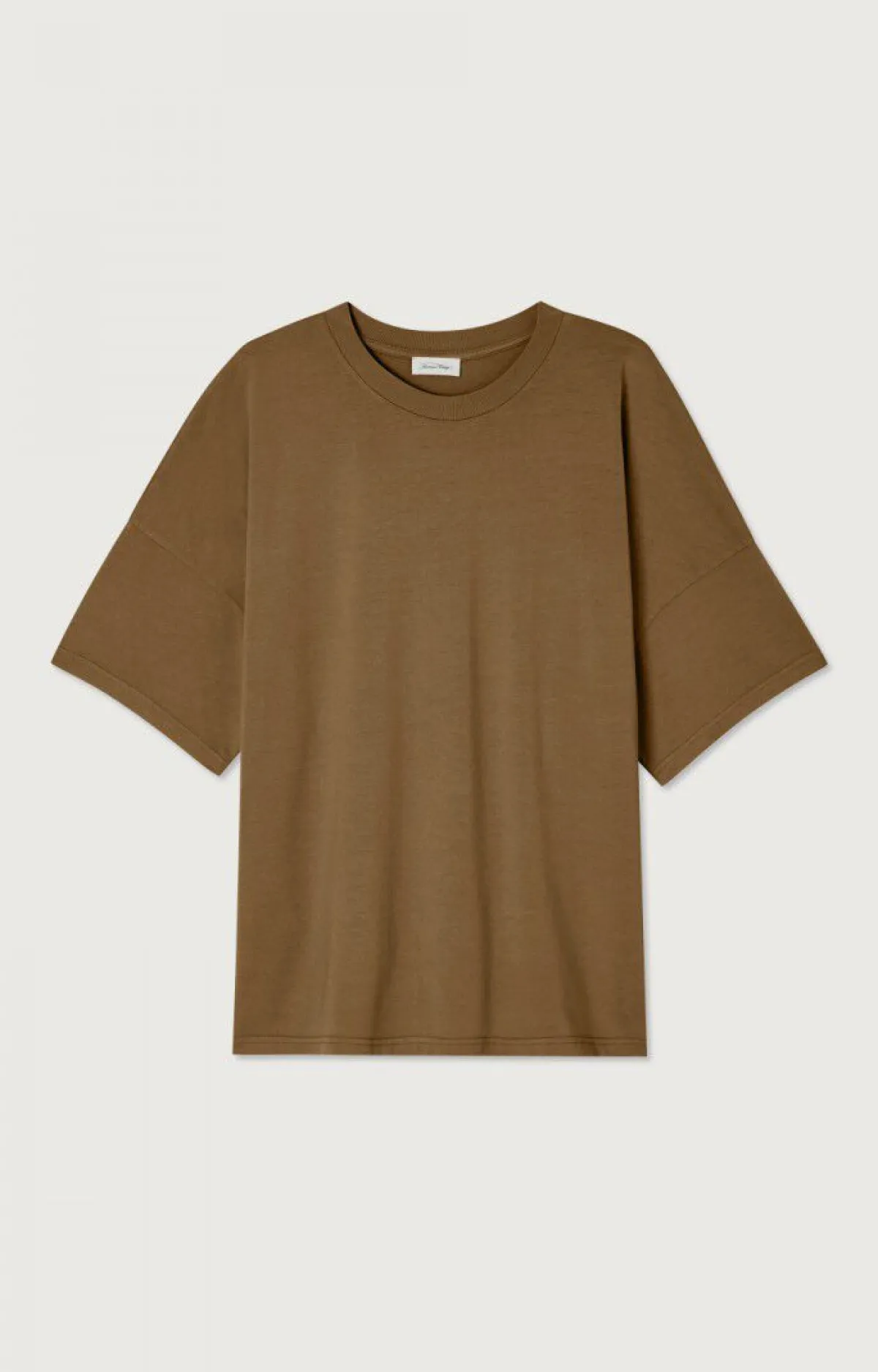 Herren American Vintage |Herren-T-Shirt Fizvalley Kandierte Kastanie Vintage