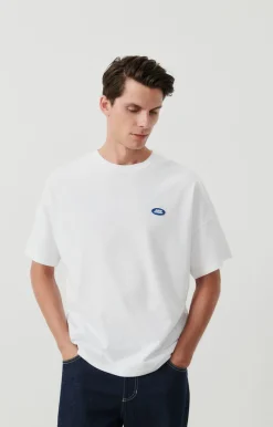 Herren American Vintage |Herren-T-Shirt Fizvalley Weiss
