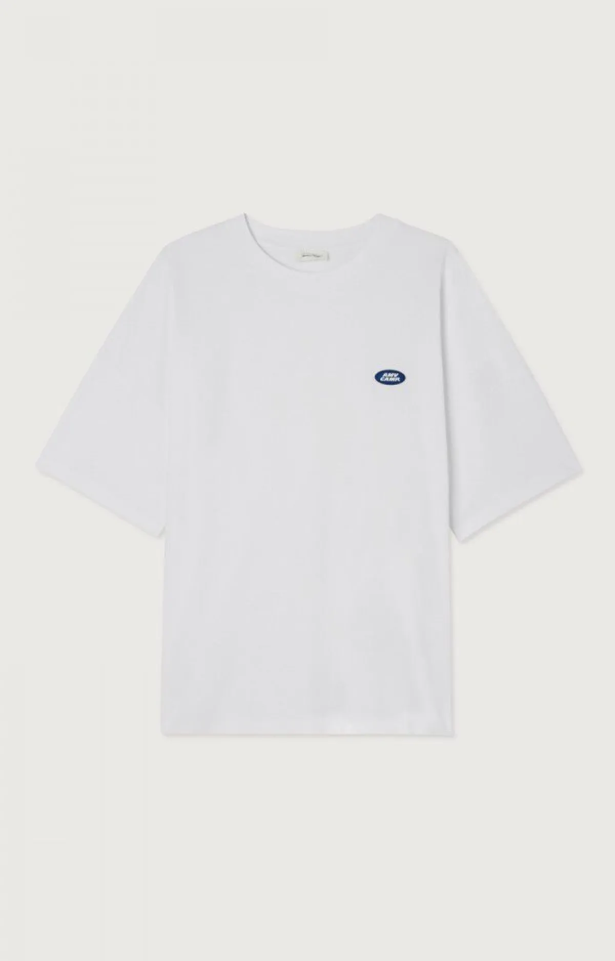 Herren American Vintage |Herren-T-Shirt Fizvalley Weiss