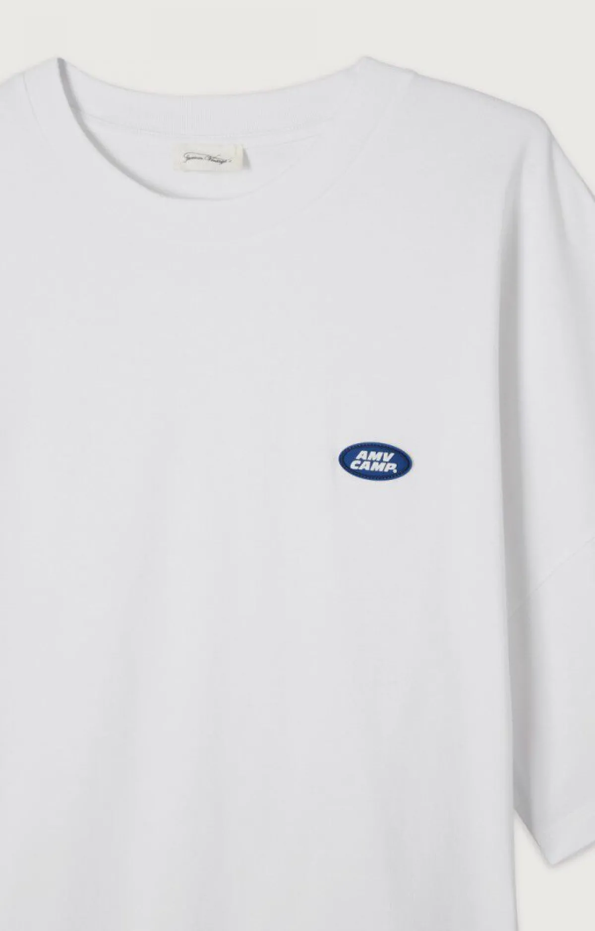 Herren American Vintage |Herren-T-Shirt Fizvalley Weiss