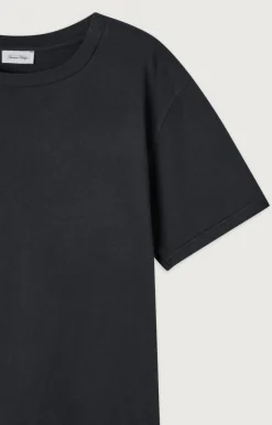 Herren American Vintage |Herren-T-Shirt Fizvalley Kohlenstoff Vintage