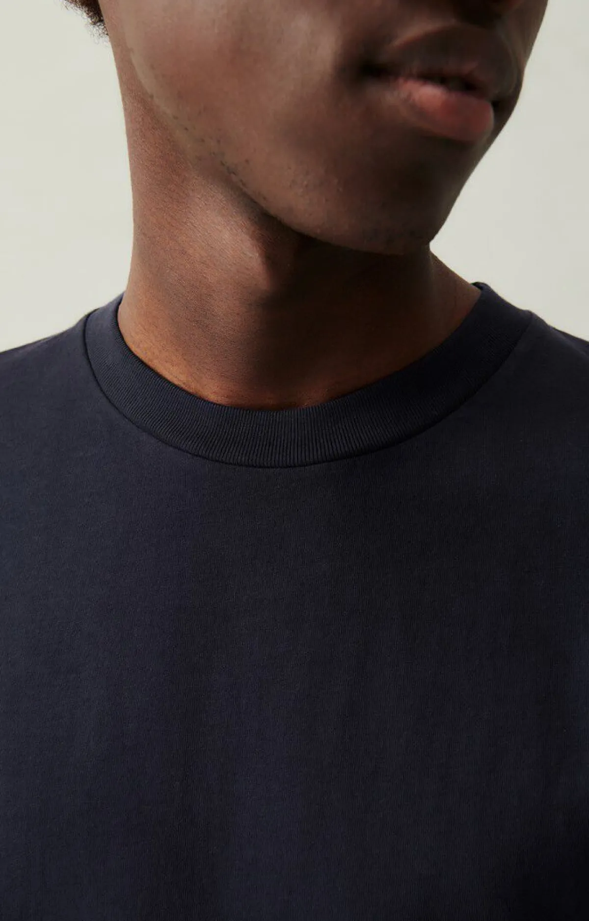 Herren American Vintage |Herren-T-Shirt Fizvalley Navy Vintage