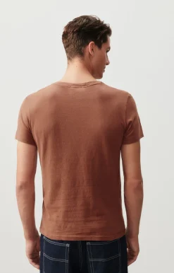 Herren American Vintage |Herren-T-Shirt Gamipy Rinde